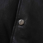 Jaqueta Amiri MA Hollywood bomber Leather Black