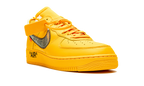 Nike Air force 1 Low Off White University Gold Metallic Silver