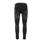 Calça Purple Black Spray Jeans