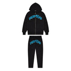 Conjunto Trapstar Wildcard Chenille BlueBlack