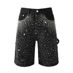 Bermuda Purple Brand Jeans Crystal Black