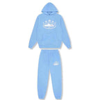 Conjunto Moletom Corteiz 5 Starz Alcatraz Azul