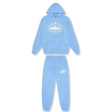 Conjunto Moletom Corteiz 5 Starz Alcatraz Azul