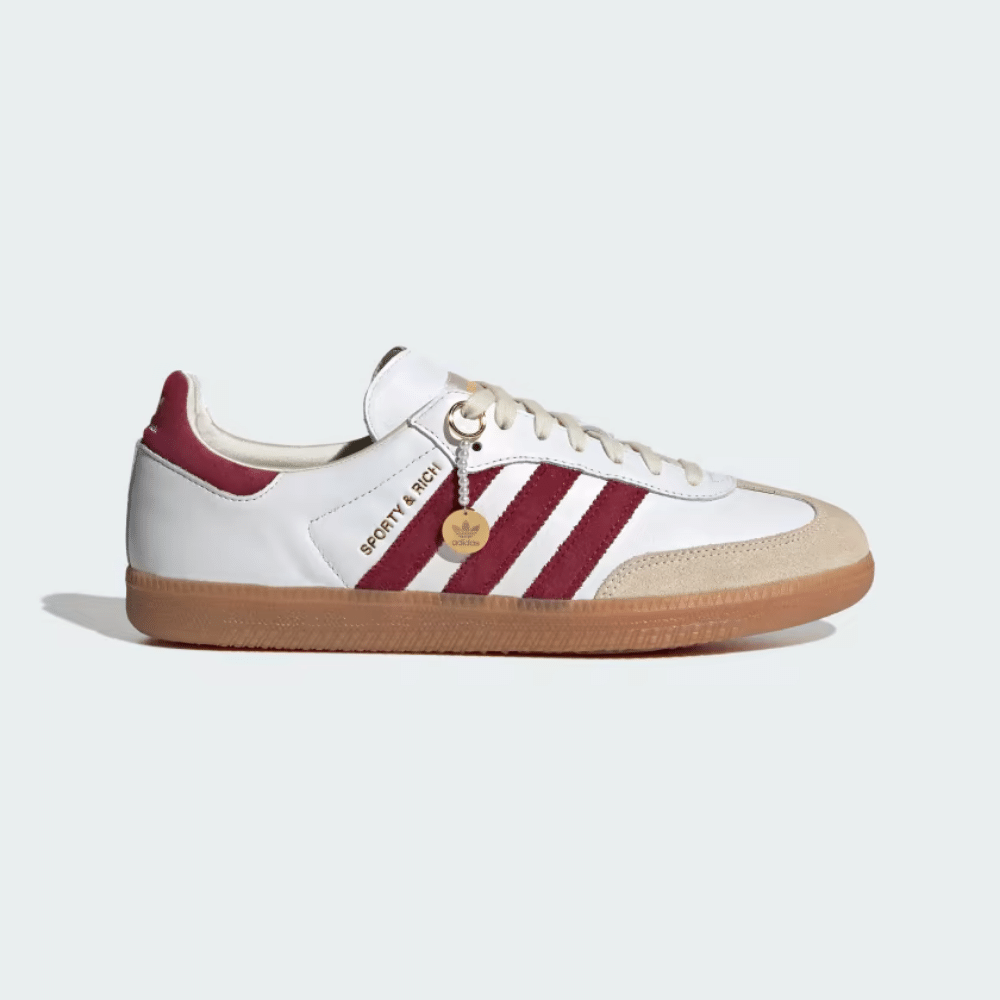 SAMBA Sporty Rich x adidas Samba OG Collegiate Burgundy