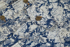 Pronta Entrega - Jaqueta Louis Vuitton Distressed Floral Denim
