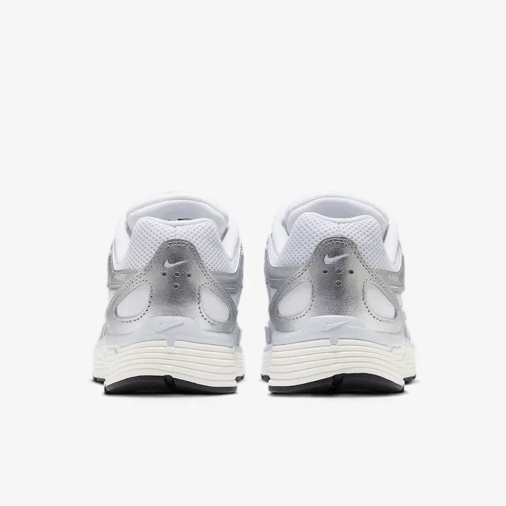 Nike P-6000 White Blue Tint Sail Metallic Silver
