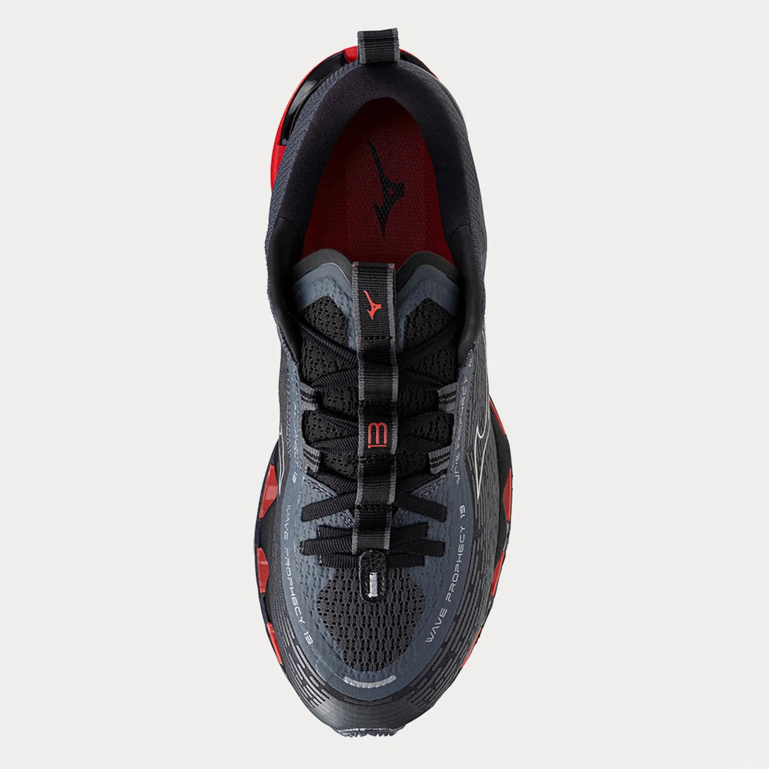 Tênis Wave Prophecy 13 Cinza e Vermelho