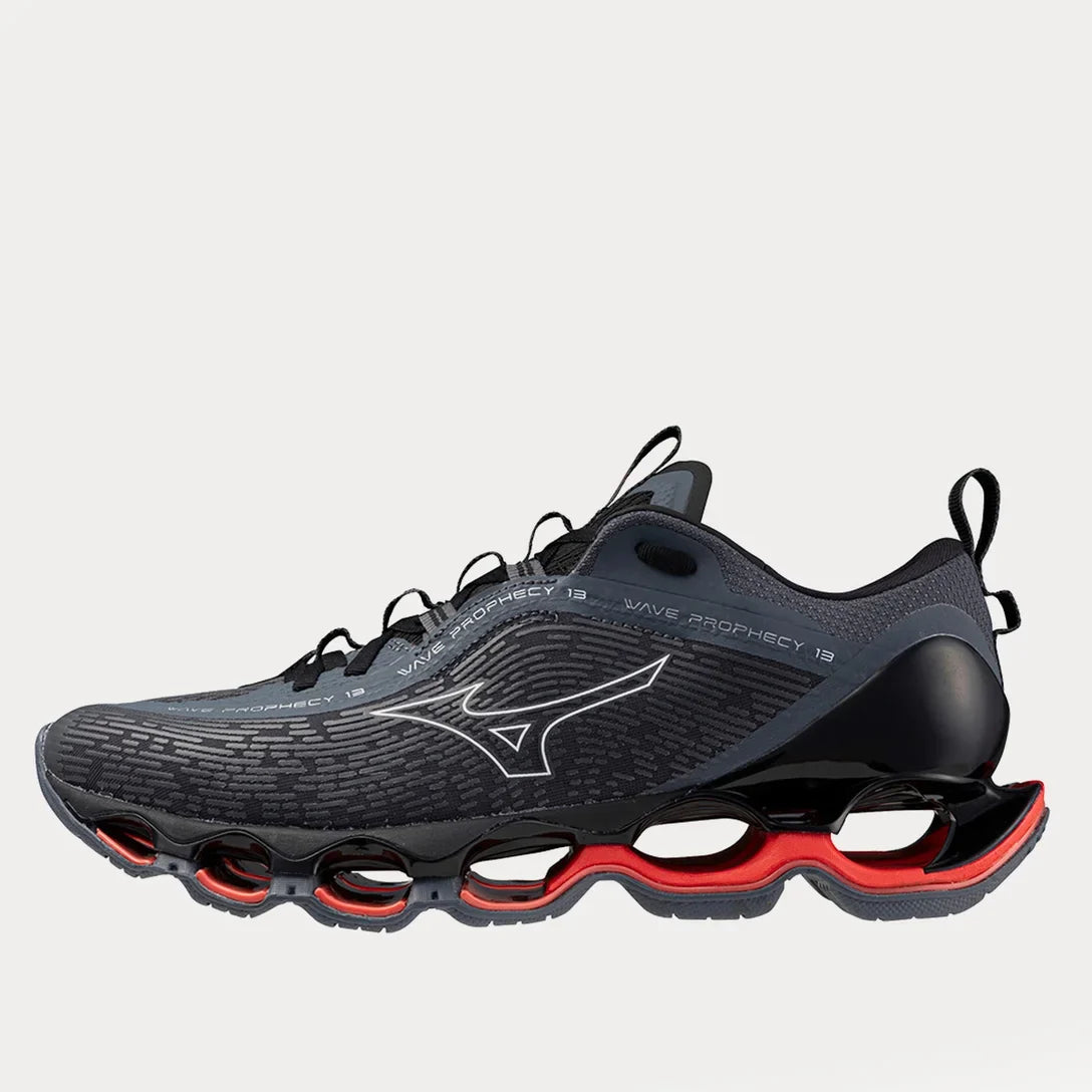 Tênis Wave Prophecy 13 Cinza e Vermelho