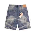 Bermuda Hellstar Denim Diamonds