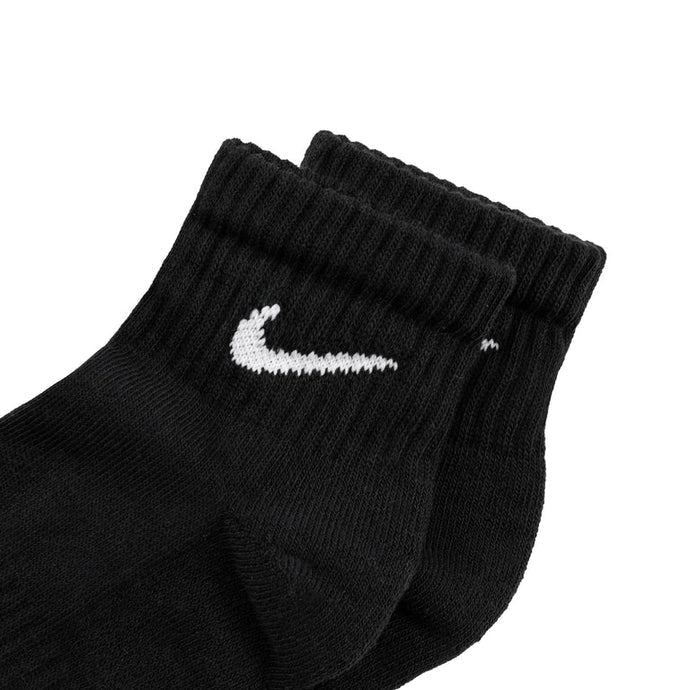 Meias Nike Everyday Cushioned Ankle Socks 3 Pares Preto