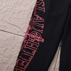 Calça Corteiz x 21 Savage Slaughter Gang Preta