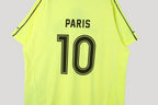 Camiseta Balenciaga Paris #10 Soccer Jersey Oversized Green