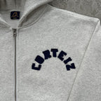 Conjunto Moletom Corteiz Arch Cinza