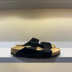 Birkenstock Arizona Soft Footbed Suede Black (Pronta Entrega)