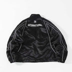 Jaqueta Supreme Satin Piping Pullover Black