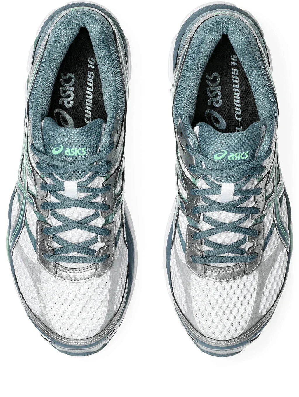 GEL-Cumulus 16 - Unissex - Cinza com Verde