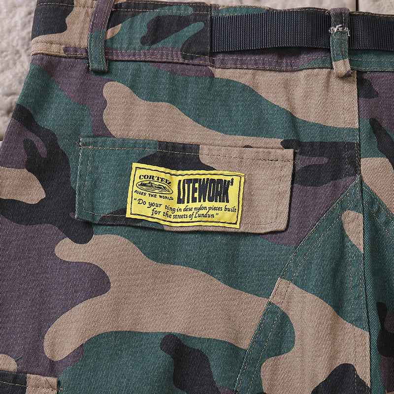 Pronta Entrega - Calça Corteiz Cargo Camuflada