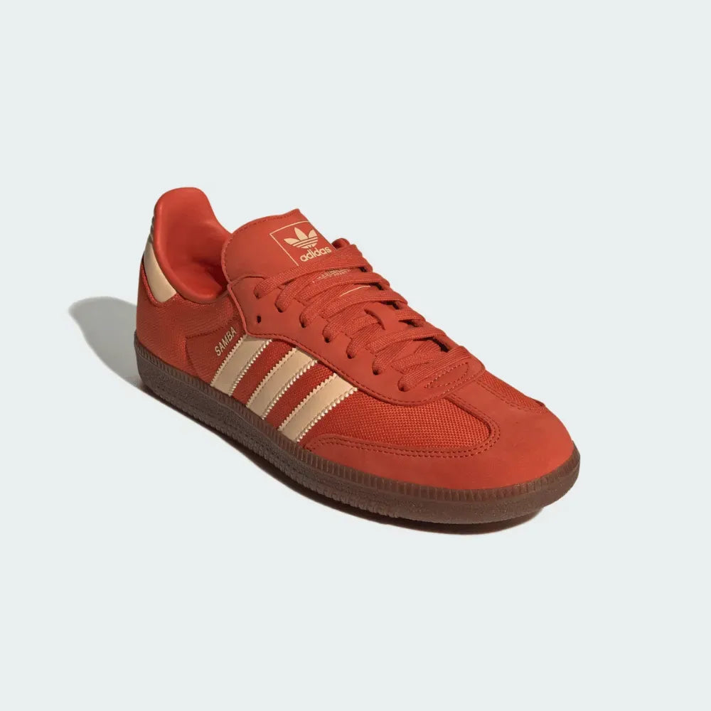 SAMBA OG Collegiate Orange Pantone Preloved Red Elegante