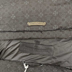 Jaqueta Chrome Hearts Monogram Print Puffer Black
