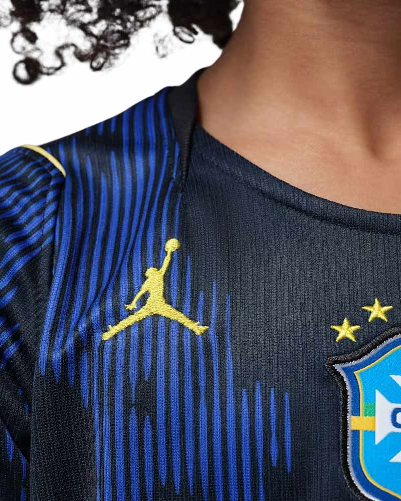 Camisa Jordan Brasil II 2026-27 Infantil