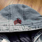 Jaqueta Supreme x Fox Racing Hooded Work Denim