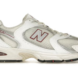 New Balance 530 Sea Salt White Mercury Red