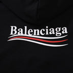Moletom Balenciaga Political Campaign Fit Black