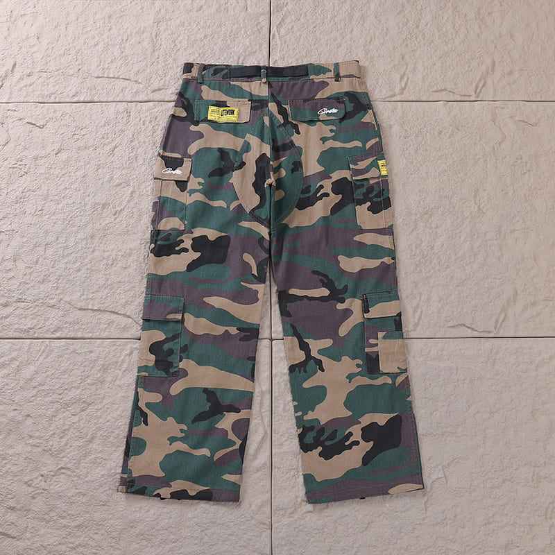 Pronta Entrega - Calça Corteiz Cargo Camuflada