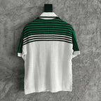 Conjunto Casablanca Crochê Verde/Branco