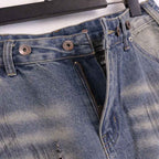 Bermuda Hellstar Denim Diamonds