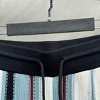 Conjunto Louis Vuitton Crochê Branco/Azul