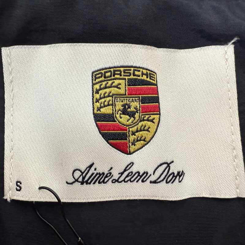 Jaqueta Aimé Leon Dore x Porsche Nylon Track Black