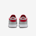 Nike Dunk Low Varsity Red and Silver