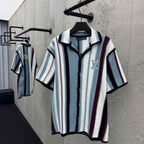Conjunto Louis Vuitton Crochê Branco/Azul