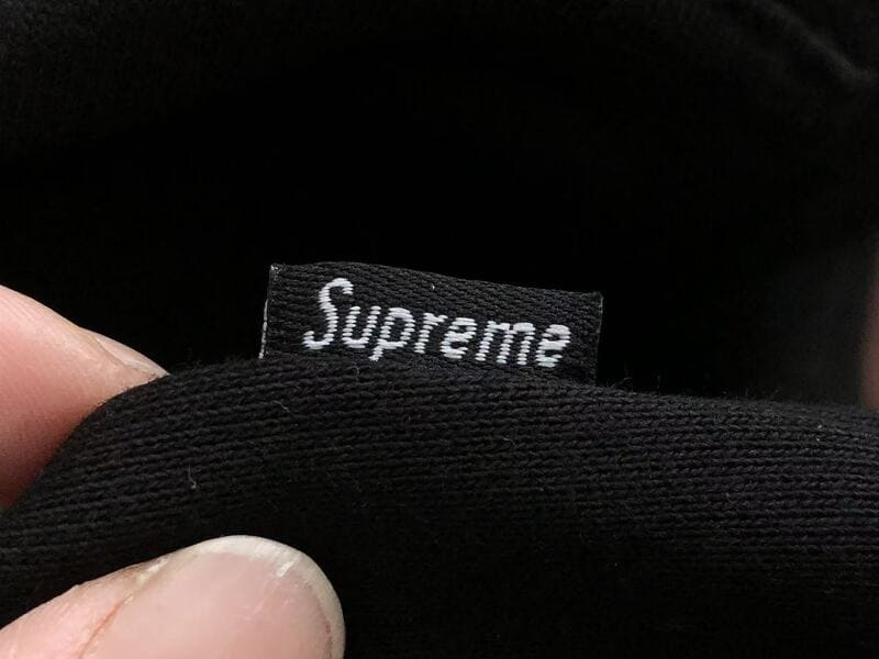 Moletom Supreme Football Zip Up Hooded Black