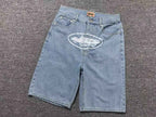 Shorts Corteiz Alcatraz Denim Washed