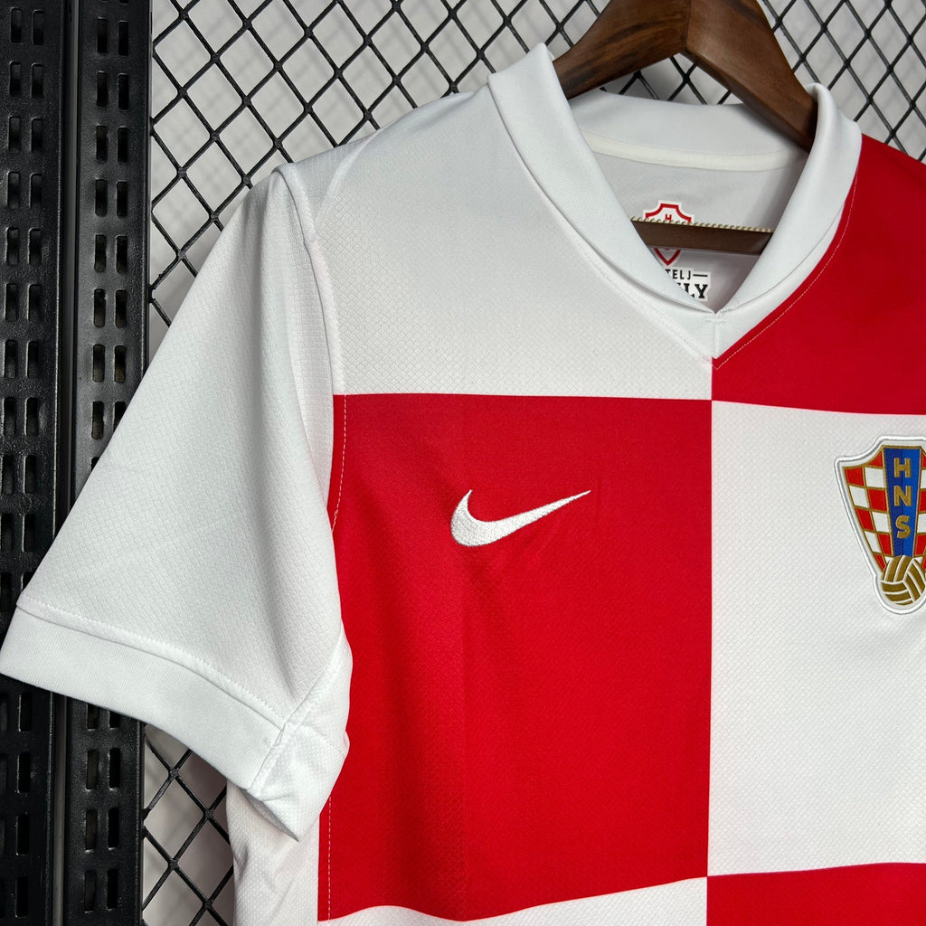 Camisa Croácia Home 24/25 - Torcedor Masculina