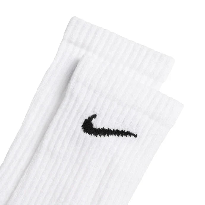 Meias Nike Everyday Cushioned Crew Socks 6 Pares Branco