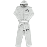 Conjunto Moletom Corteiz Arch Cinza