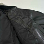Jaqueta Balenciaga Basketball Bomber Leather Black