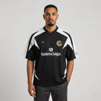 Camiseta Balenciaga Soccer T-Shirt 'BlackWhite'