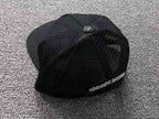 Boné Chrome Hearts Trucker Cemetery Preto/Branco