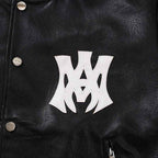 Jaqueta Amiri MA Hollywood bomber Leather Black