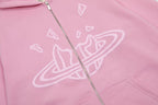 Moletom Broken Planet Candy Pink