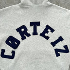 Conjunto Moletom Corteiz Arch Cinza