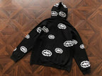 Moletom Denim Tears x Corteiz Zip Black