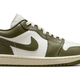 Nike Air Jordan 1 Low Sail Coconut Milk Medium Olive