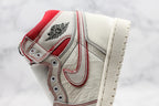 Jordan 1 Retro High Phantom Gym Red