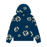 Moletom Denim Tears x CPFM Wreath Navy Blue