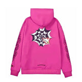 Moletom Chrome Hearts x Matty Boy Spider Web Rosa